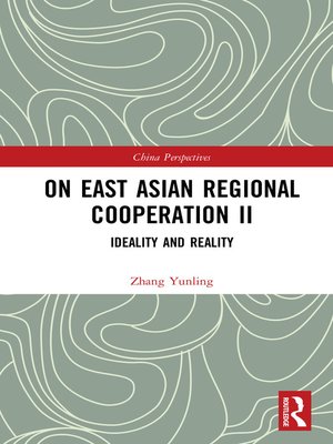 cover image of On East Asian Regional Cooperation II